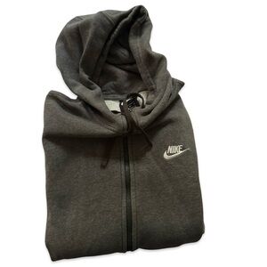 Nike Charcoal Full-Zip Hoodie